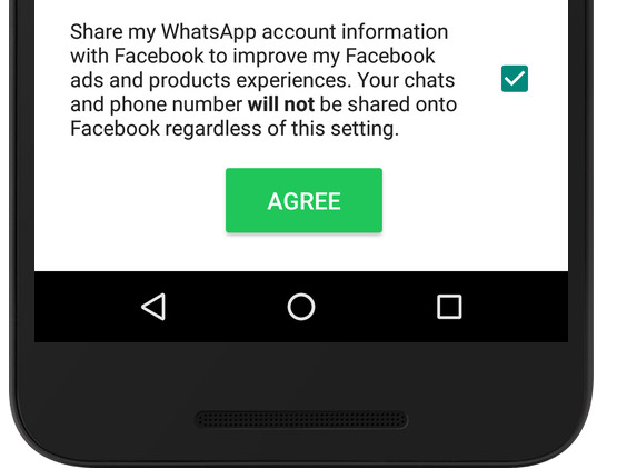 Как запретить WhatsApp делиться вашим номером телефона с Facebook
