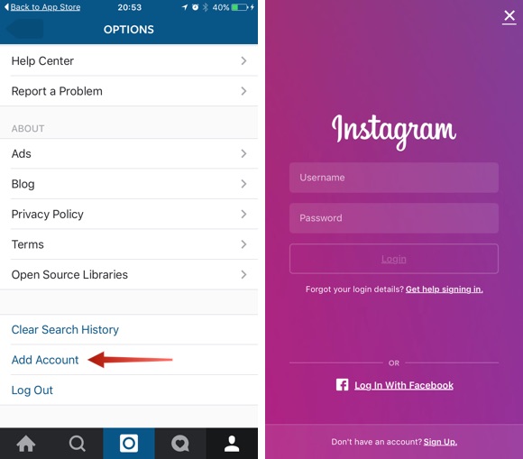 Как добавить и использовать несколько учетных записей Instagram на вашем iPhone