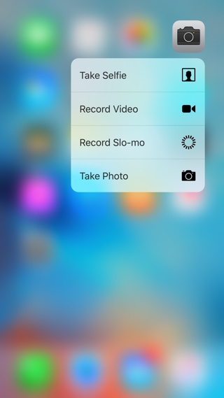Как использовать быстрые действия с 3D Touch на iPhone 6s