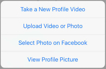 Как сделать и установить видео профиля Facebook на вашем iPhone