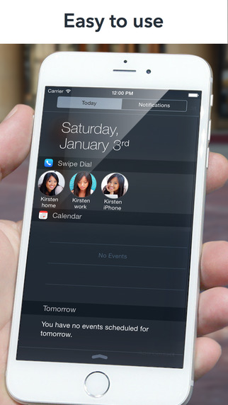 Как добавить быстрый набор в Центр уведомлений iPhone в iOS 8