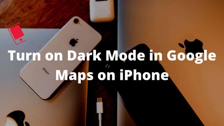 Как включить темный режим в Google Maps на iPhone