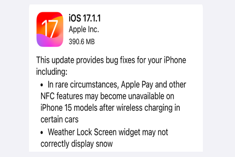 iOS 17.1.1: стоит ли обновляться?