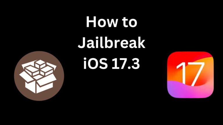 Как сделать джейлбрейк iOS 17.3
